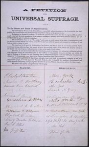 Lucy Stone Petition