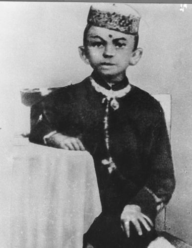 Mahatma Gandhi Age 7